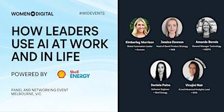 Melbourne - AI in Action: How Leaders Use AI at work and in Life