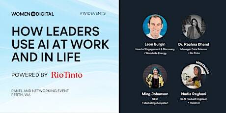 Perth - AI in Action: How Leaders Use AI at work and in Life