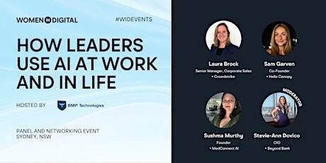 Sydney - AI in Action: How Leaders Use AI at work and in Life